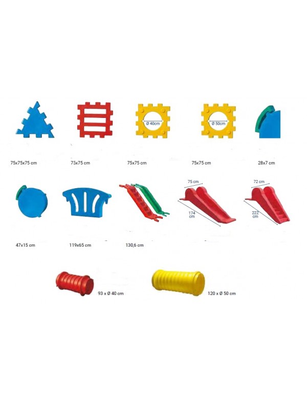 Cubbic toy toboggan géant - 7