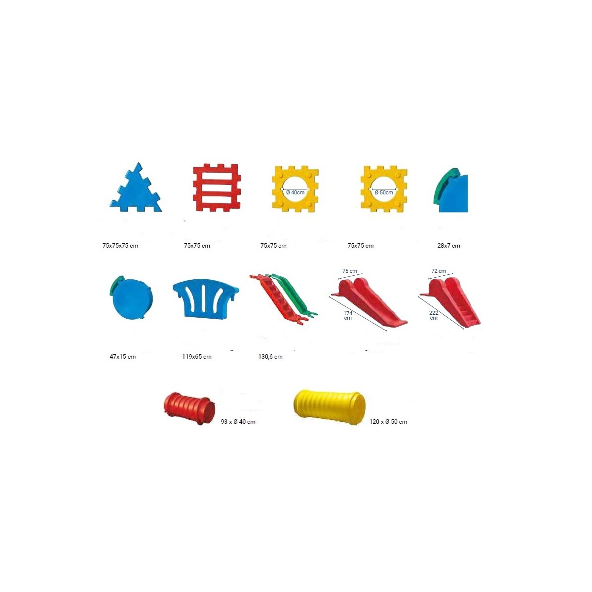 Cubbic toy toboggan géant - 7
