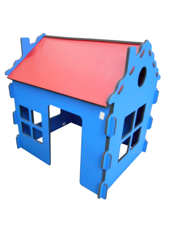 Maison Briques tuiles sarneige en mousse pour enfants en crèche et en maternelle. Maison en mousse Carvex