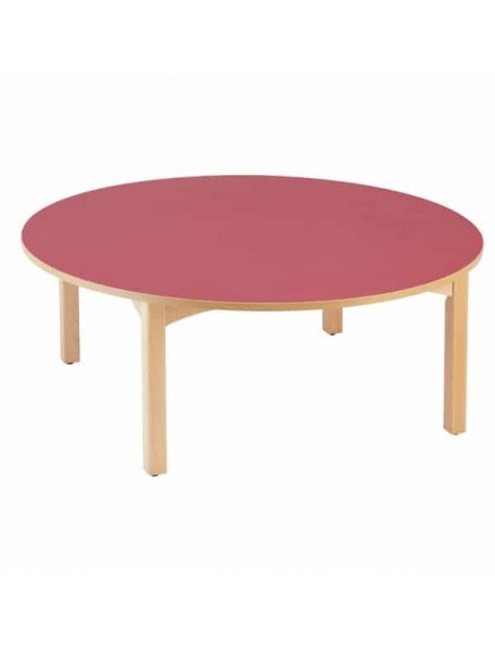 Table ronde pour enfants en crèche ou école maternelle.