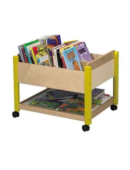 Bac à livres 6 compartiments H 66 cm