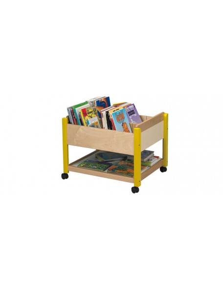 Bac à livre 4 compartiments H 31 cm