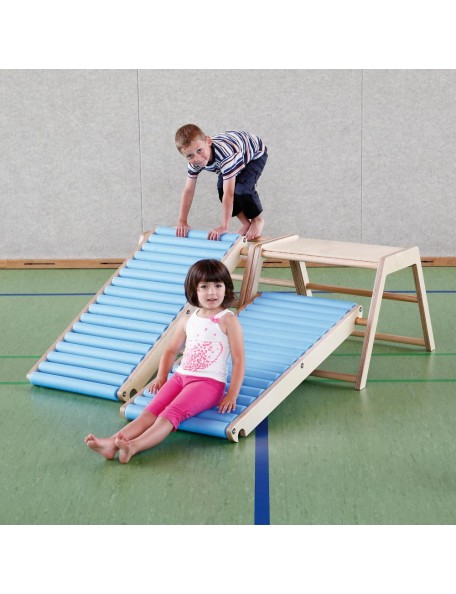 Rouleau de gymnastique pour enfants en bois - 2