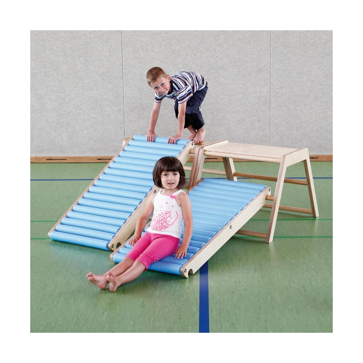 Rouleau de gymnastique pour enfants en bois - 2