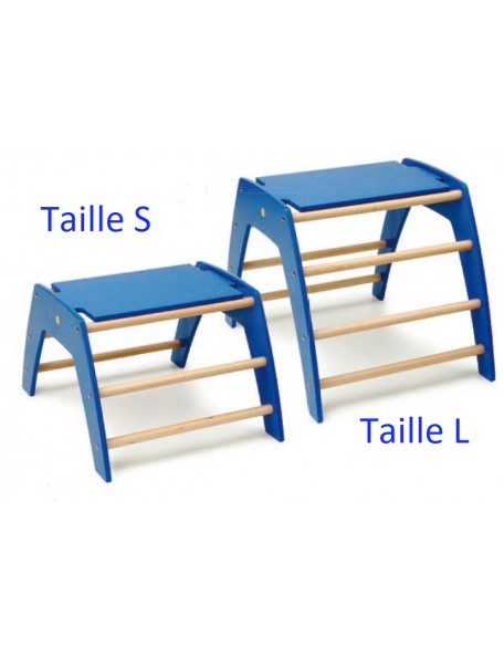 Trapèze de gymnastique en bois taille L - 1