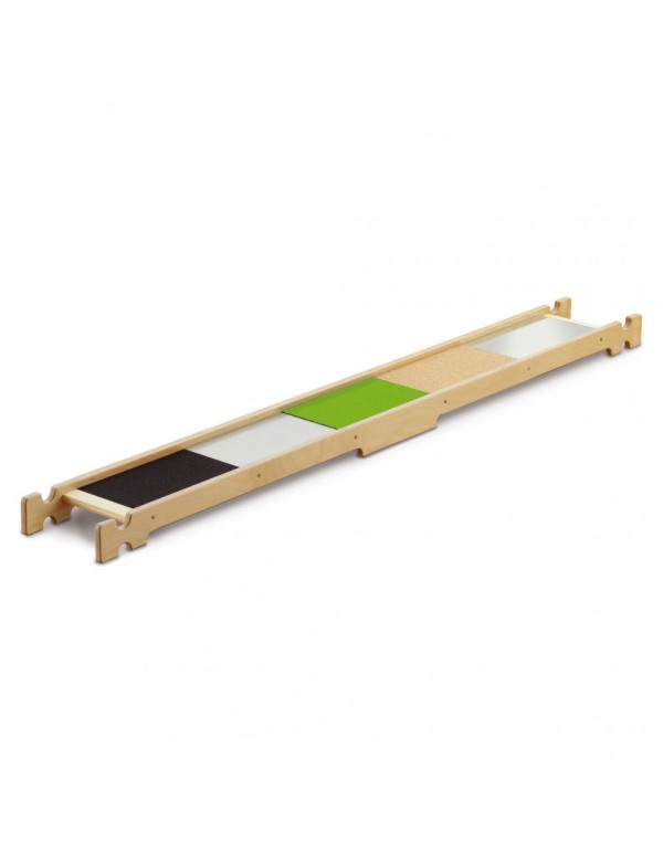 Planche d'équilibre en bois "multi-sensorielle" - 1