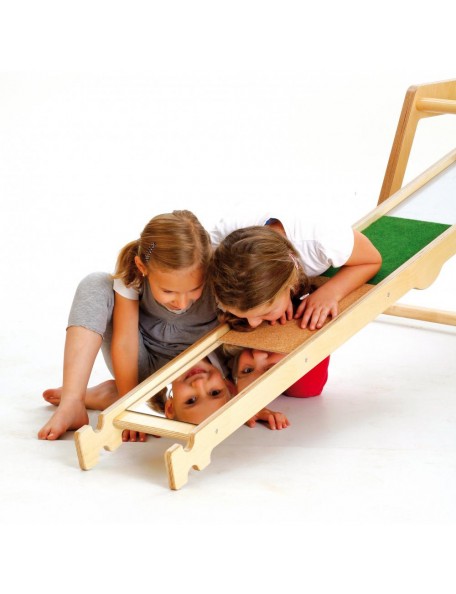 Planche d'équilibre en bois "multi-sensorielle" - 2