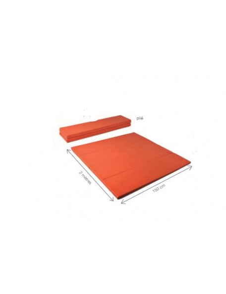 Surface d'évolution repliable couleur orange abricot - 3