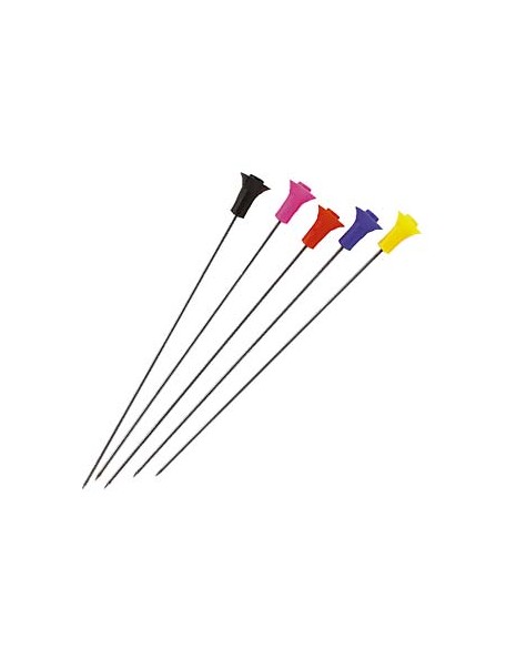 Lances de sarbacane avec embases multicolores - 1