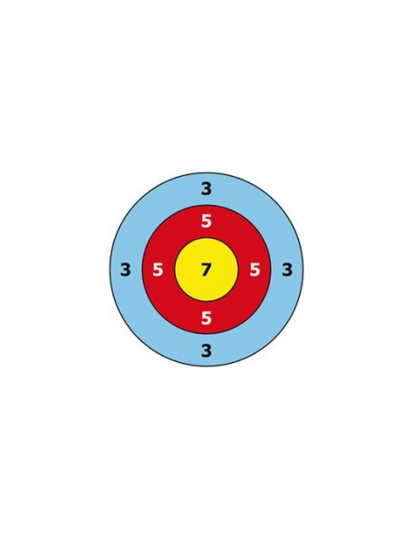 Blason de sarbacane d'entraînement - 1