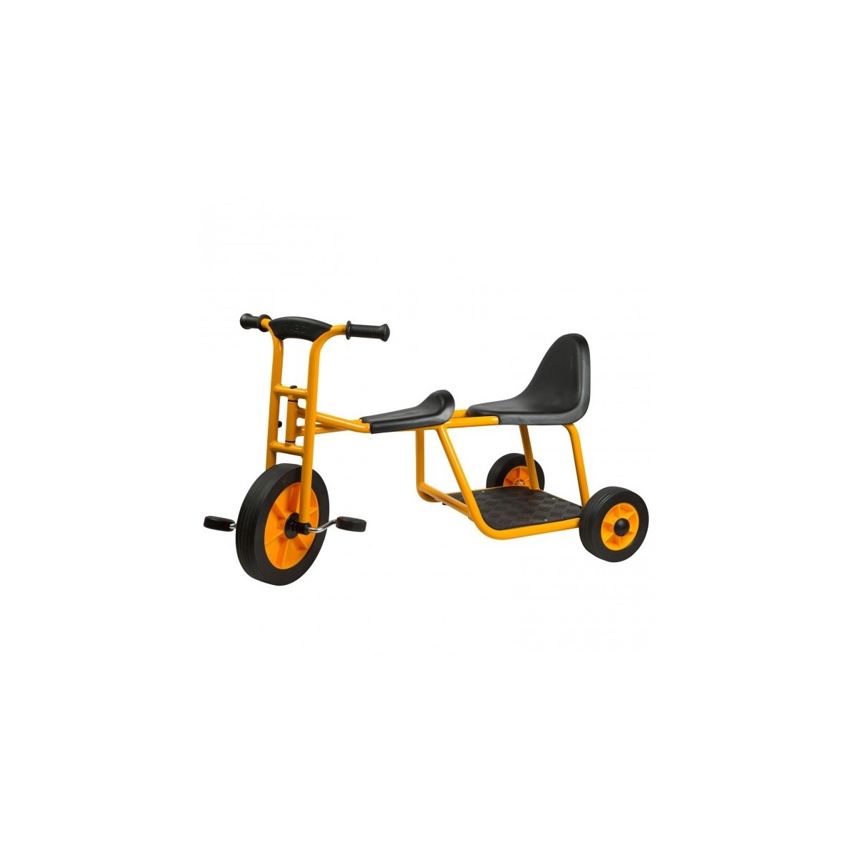 Tricycle 2 places taxi pour enfants de 3 à 8 ans, tricycle scolaire