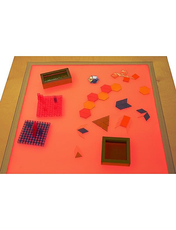 Table lumineuse A2 couleurs - Matériel sensoriel - Educatif