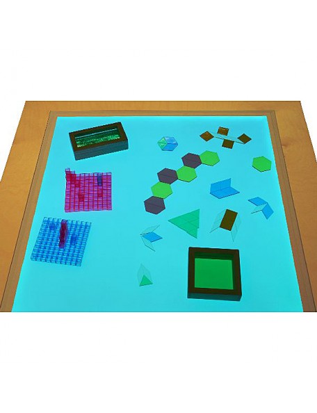 Table lumineuse créative colorée - 2