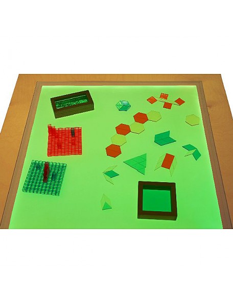 Table lumineuse créative colorée - 3