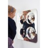 Miroir convexe 4 reliefs - 1