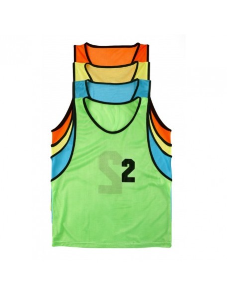 Lot de 10 chasubles de sport numéros 1 à 10 - 1