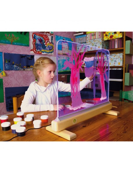 Chevalet lumineux pour espace sensoriel - 1