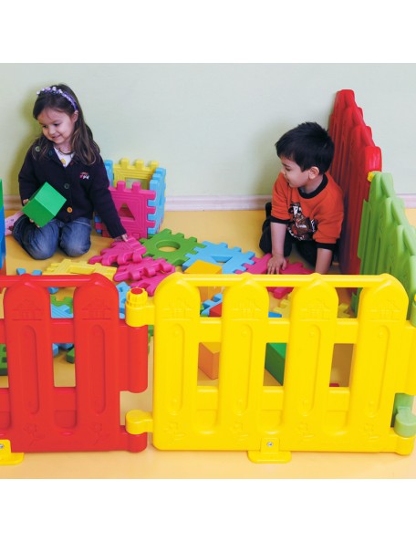 Parc coloré enfants en plastique - 2