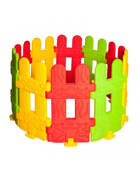 Clôture plastique multicolore - 3