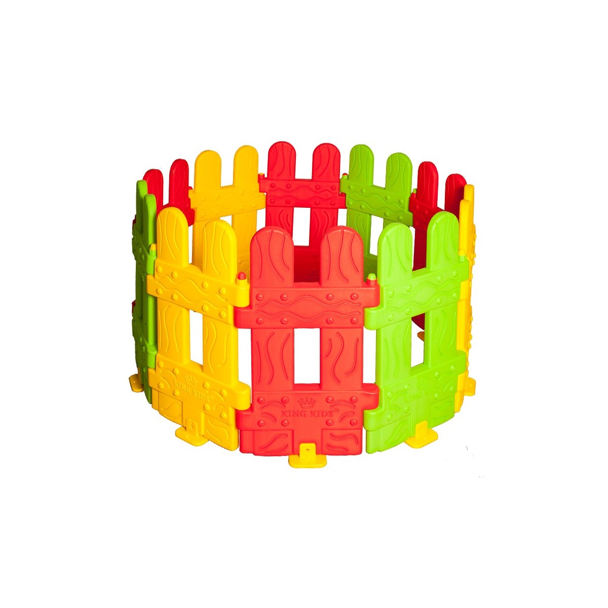 Clôture plastique multicolore - 3