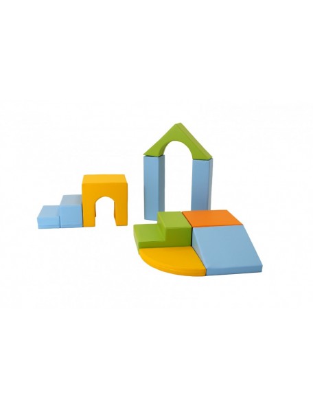 Kit motricité Royal pastel 10 modules éco - 1