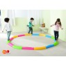 Parcours d'équilibre enfants avec 16 éléments Weplay de qualité et pas cher