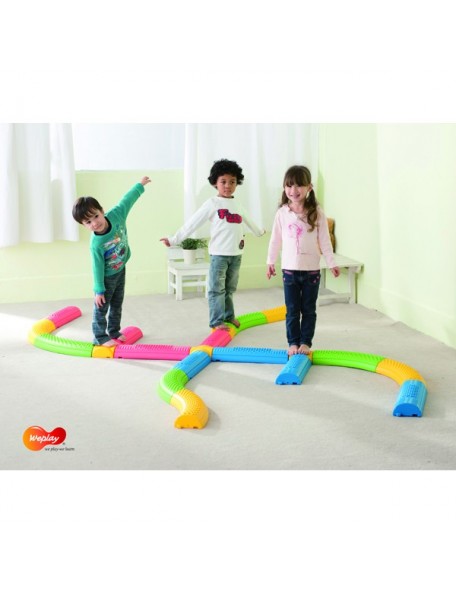 Parcours d'équilibre moteur 20 pièces pour enfants de marque Weplay