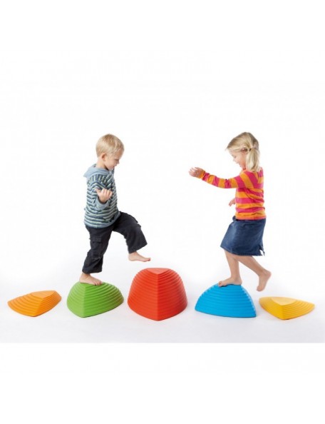 Set de 5 collines de rivière d'équilibre pour les enfants