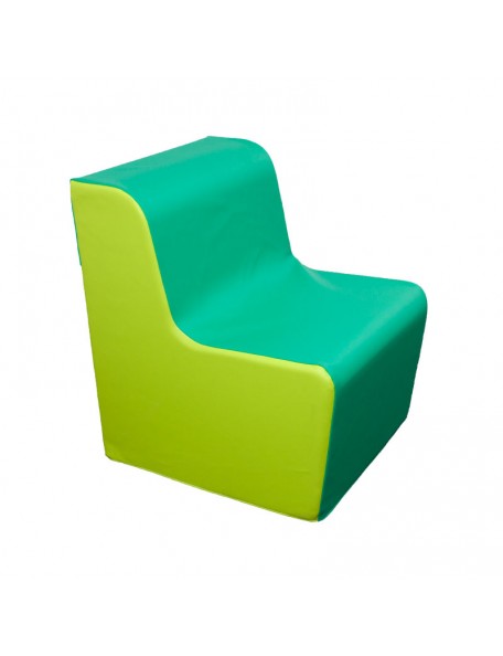 Fauteuil 1 place mousse adulte - 1