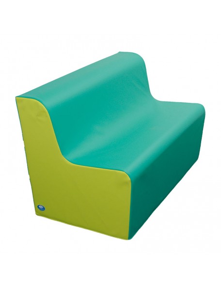 Canapé 2 places mousse adulte - 1