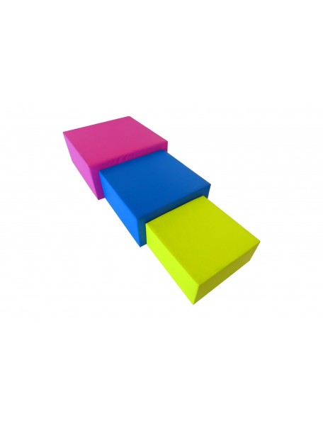 Cubes empilables en mousse - 4