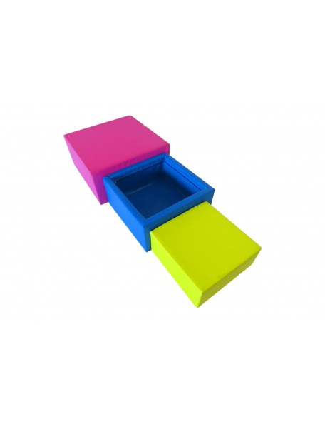 Cubes empilables en mousse - 5