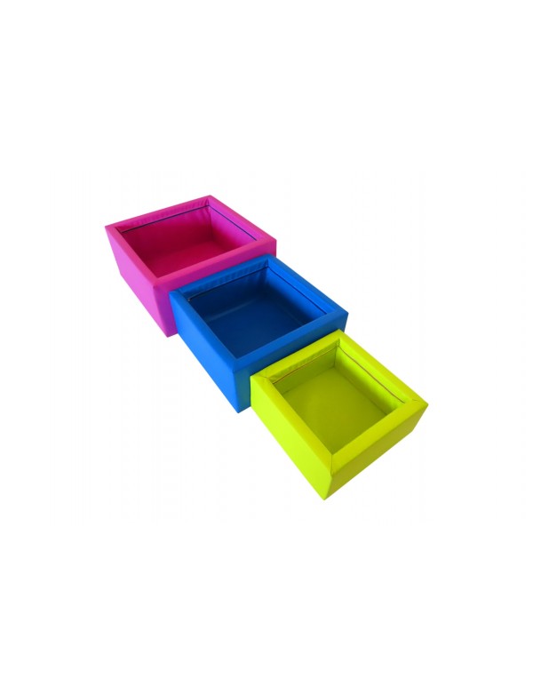 Cubes empilables en mousse - 2