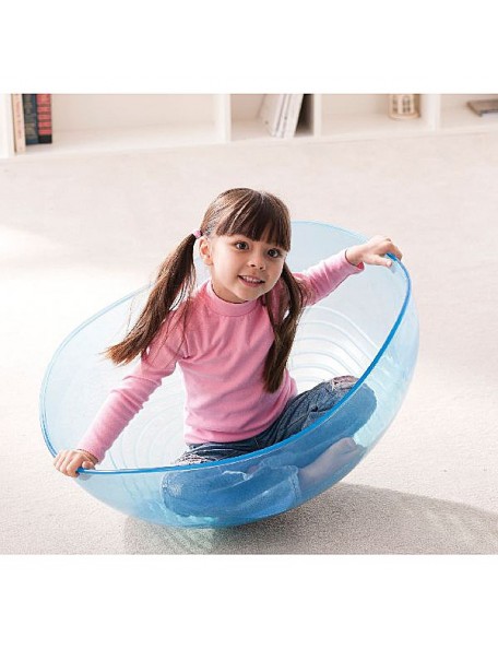 Bol géant d'équilibre transparent pour les jeux de psychomotricité des enfants