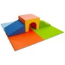 Parcours grand tunnel avec tapis - 1