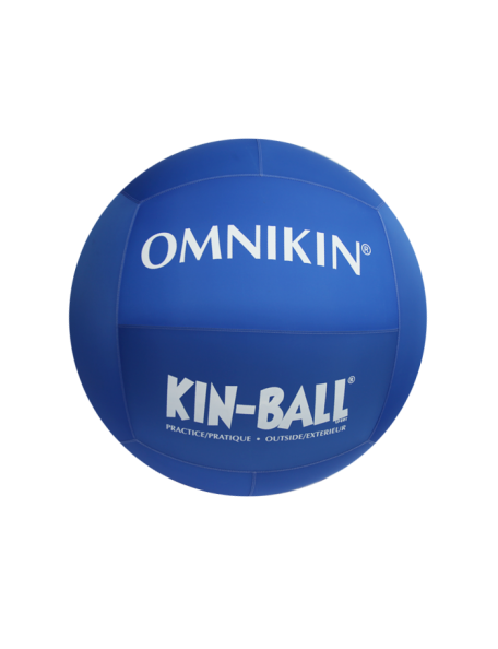 Ballon de Kin-ball Omnikin d'extérieur bleu 102 cm, ballon géant