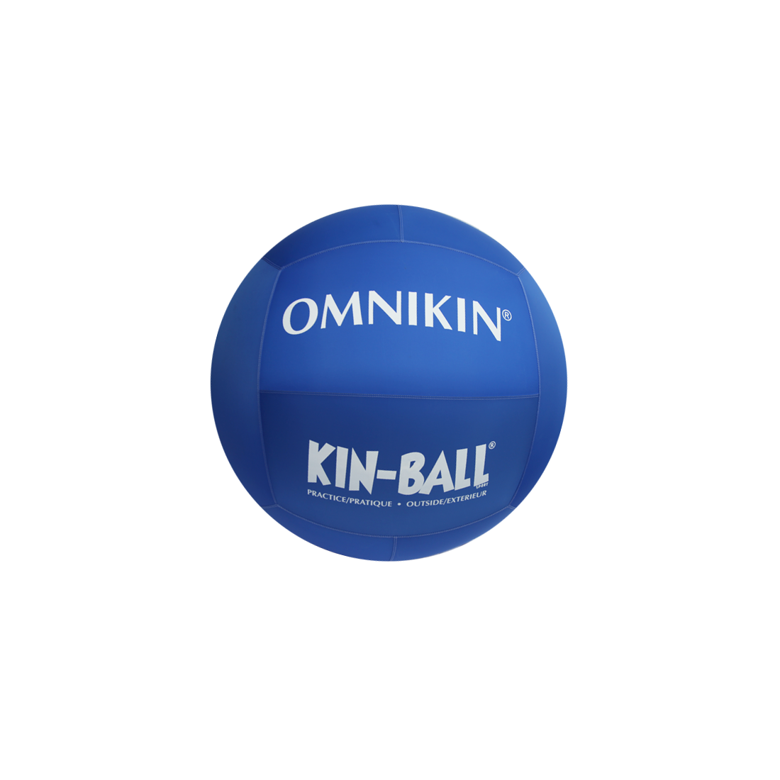 Ballon de Kin-ball Omnikin d'extérieur bleu 102 cm, ballon géant