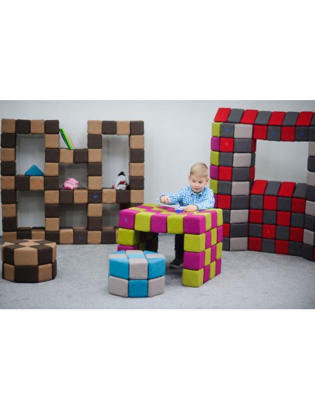 Cubes de construction magnétiques - 3