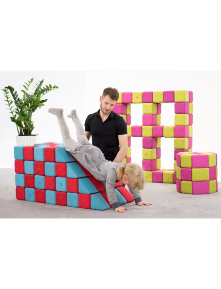 Cubes de construction magnétiques - 8