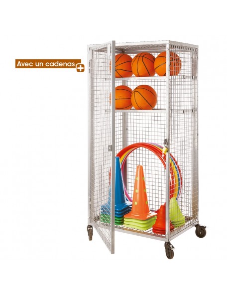 Armoire de rangement 1 porte - 1