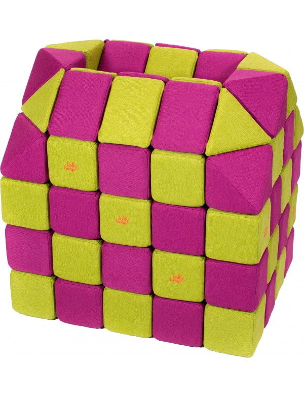 Cubes de construction magnétiques - 12
