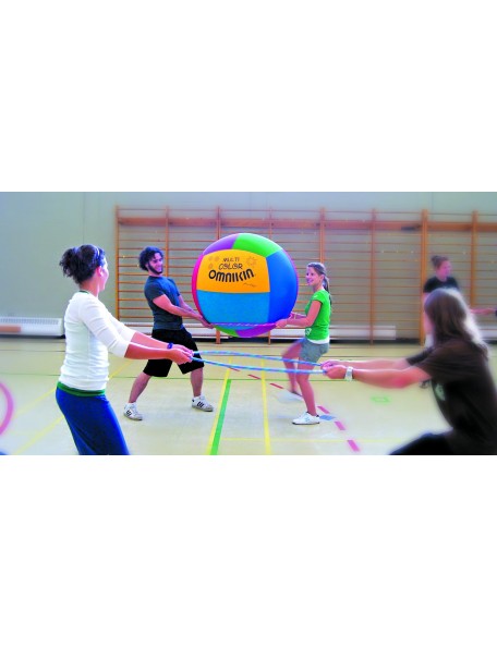 Ballon de Kin-ball Junior Multicolore Omnikin - 3