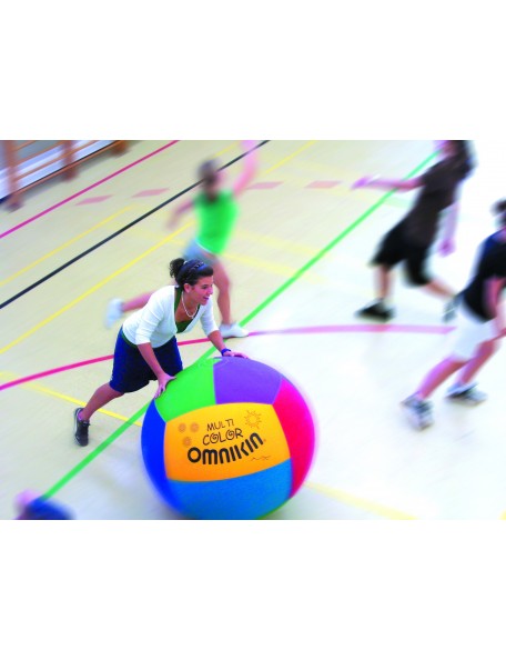 Ballon de Kin-ball Junior Multicolore Omnikin - 5