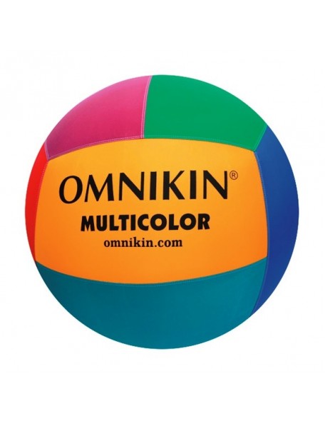 Ballon de Kin-ball Omnikin Multicolore, ballon léger de kin ball multicolore