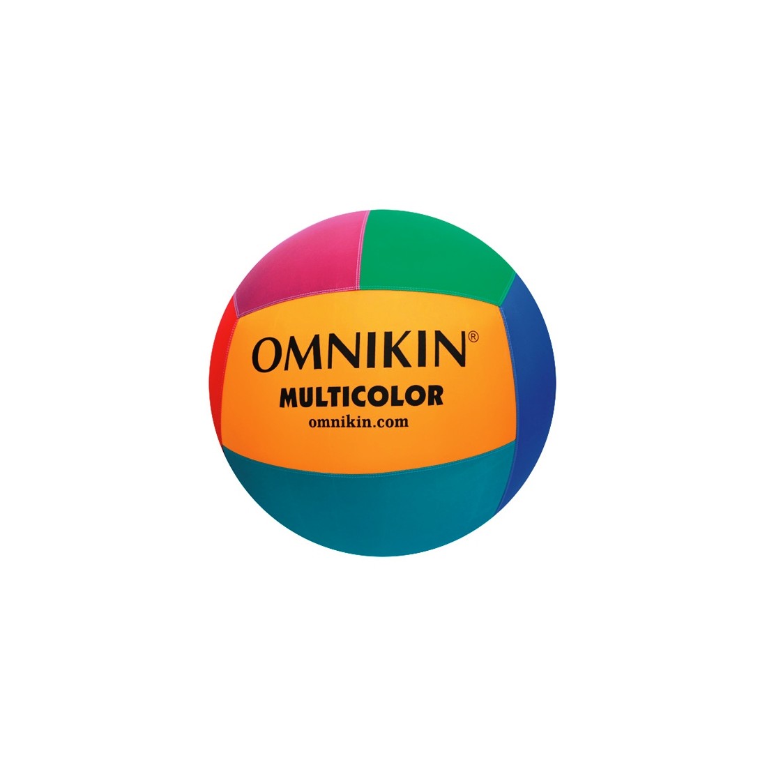 Ballon de Kin-ball Omnikin Multicolore, ballon léger de kin ball multicolore
