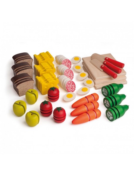 Kit je coupe et je cuisine, en bois - 2