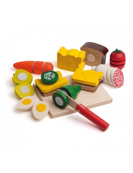 Kit je coupe et je cuisine, en bois - 3