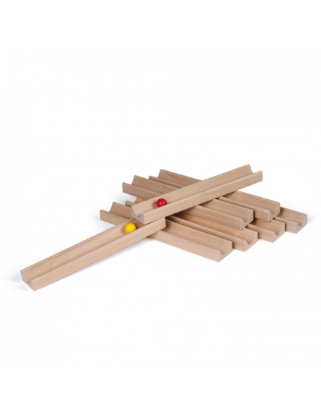 Jeu des pistes de coopération, en bois - 3