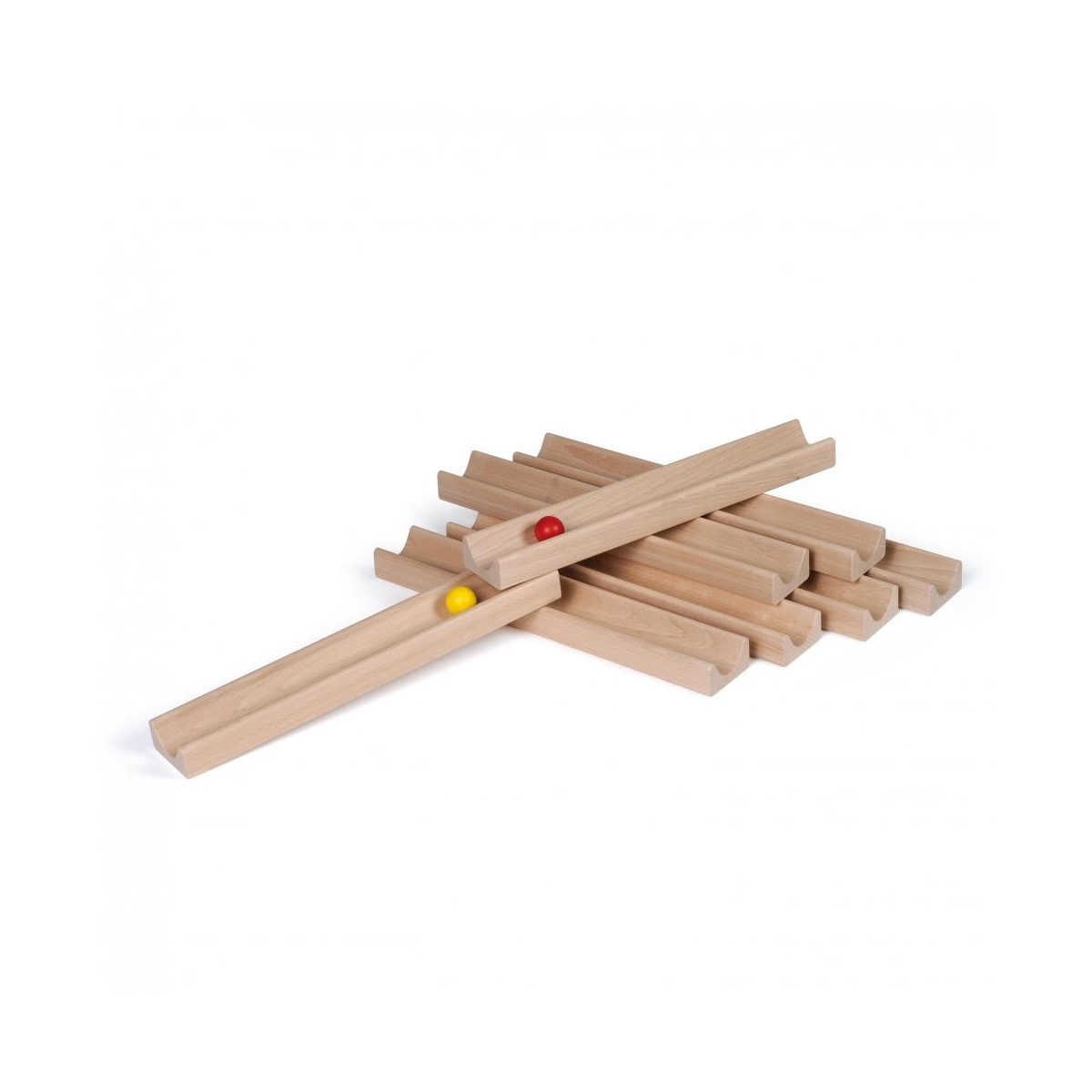 Jeu des pistes de coopération, en bois - 3