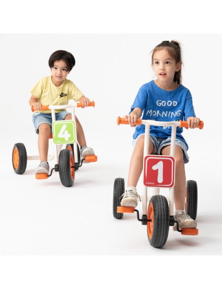 6 panneaux magnétiques les nombres pour tricycle Edusanté - 4